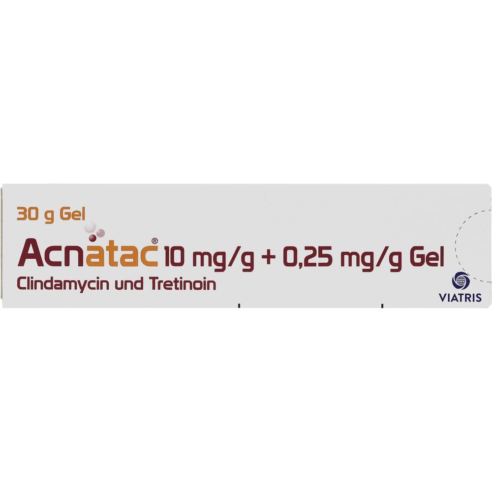 Acnatac 10 mg/g+0,25 mg/g Gel 30 g Gel