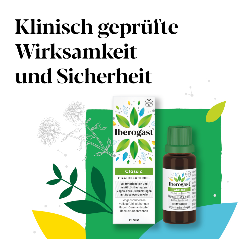 Iberogast Classic 20 ml Flüssigkeit zum Einnehmen