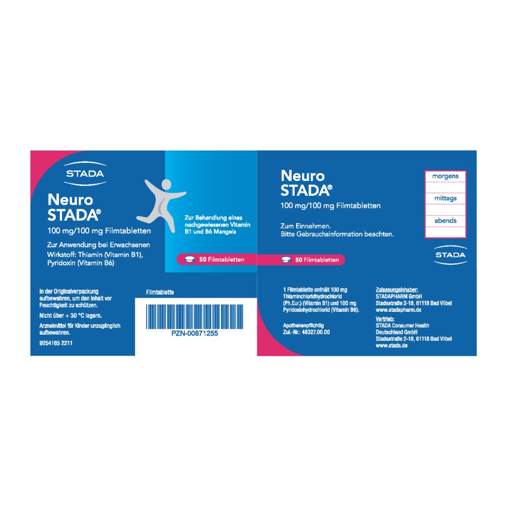 Neuro STADA  50 St Filmtabletten