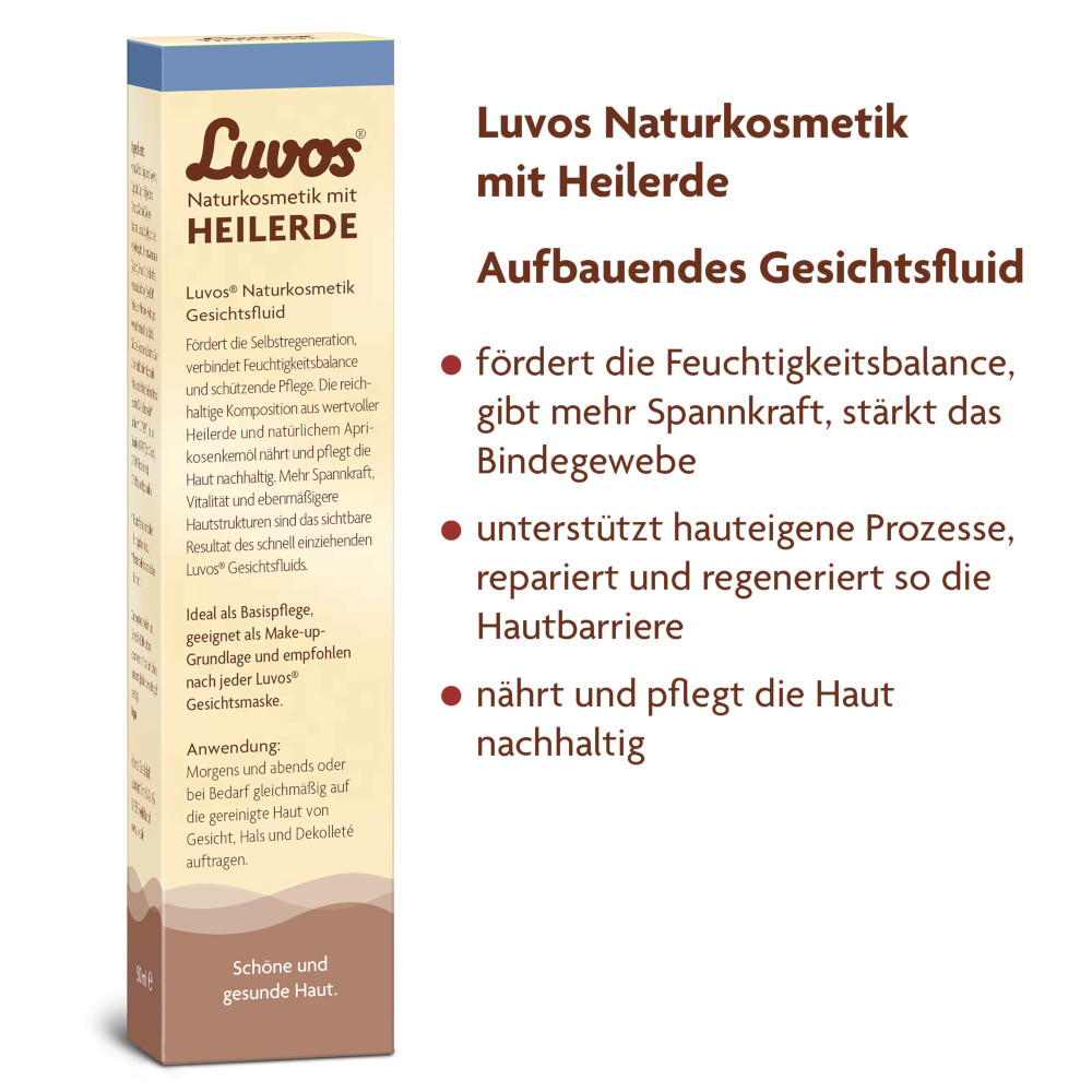 Luvos HEILERDE Aufbauendes Gesichtsfluid 50 ml Emulsion