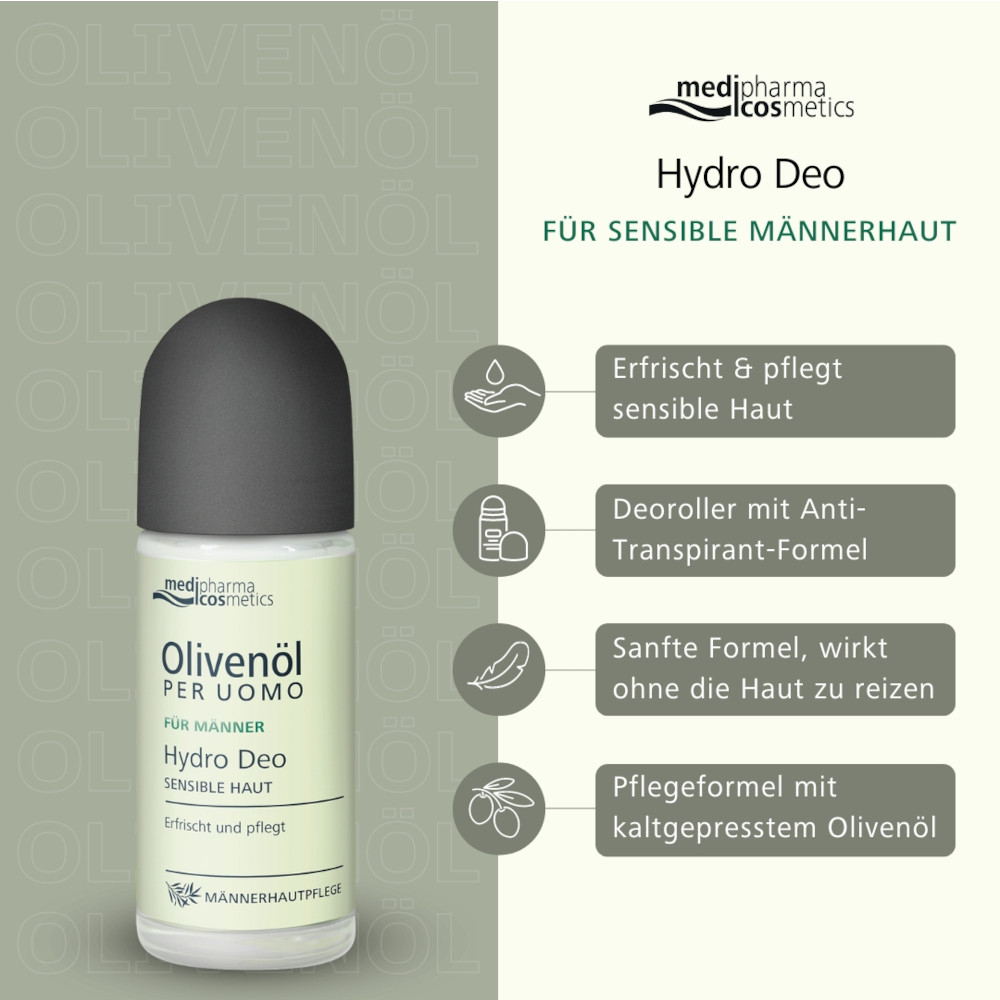 Olivenöl PER UOMO Hydro Deo 50 ml