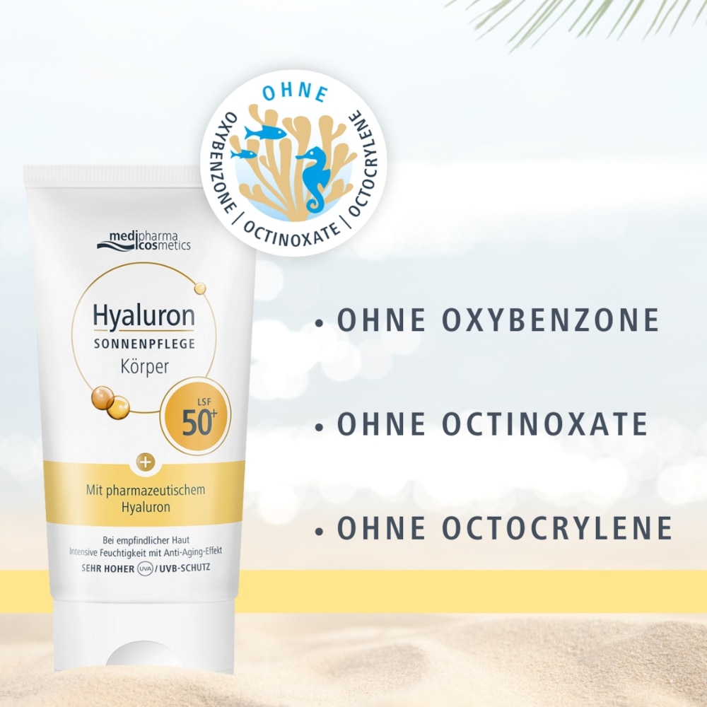 HYALURON Sonnenpflege Körper LSF 50+ 150 ml Creme