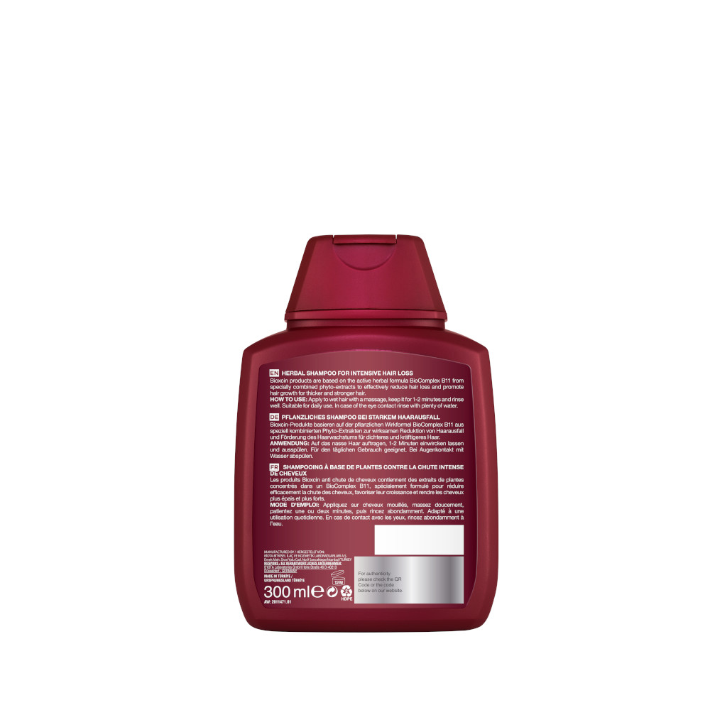 BIOXCIN FORTE Shampoo bei starkem Haarausfall 300 ml Shampoo