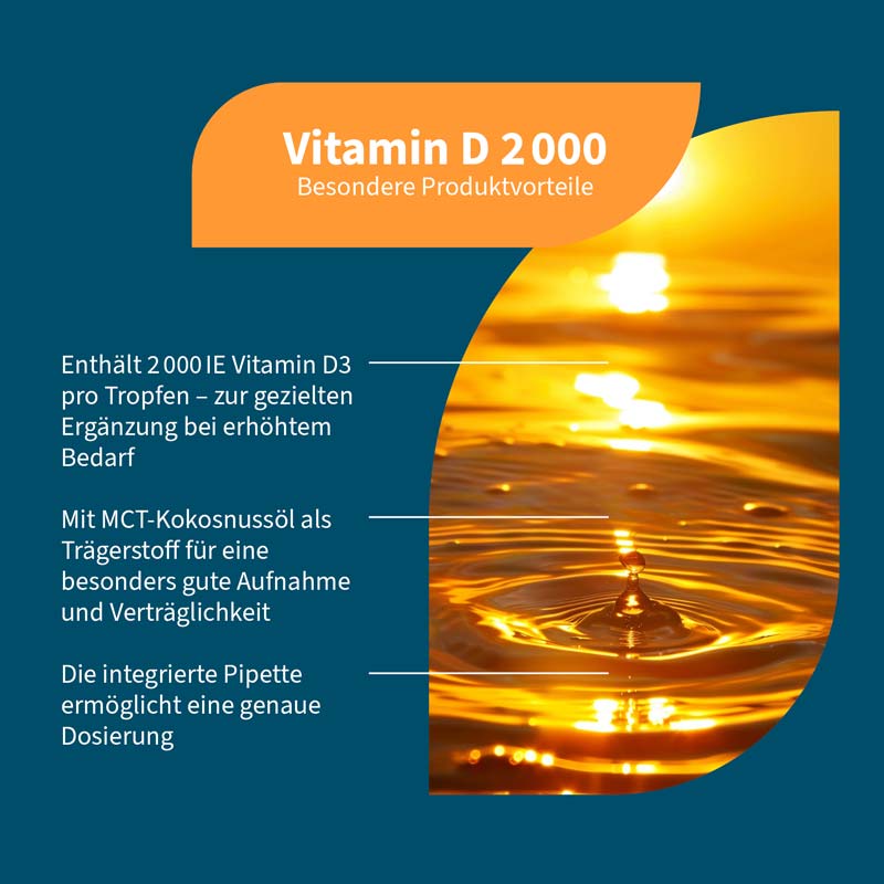 NatuGena Vitamin D 2000 15 ml Öl