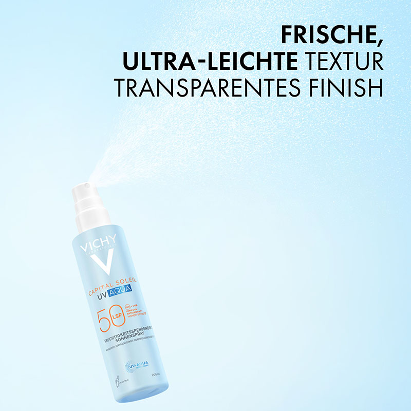 VICHY CAPITAL SOLEIL UV AQUA LSF 50 200 ml Spray