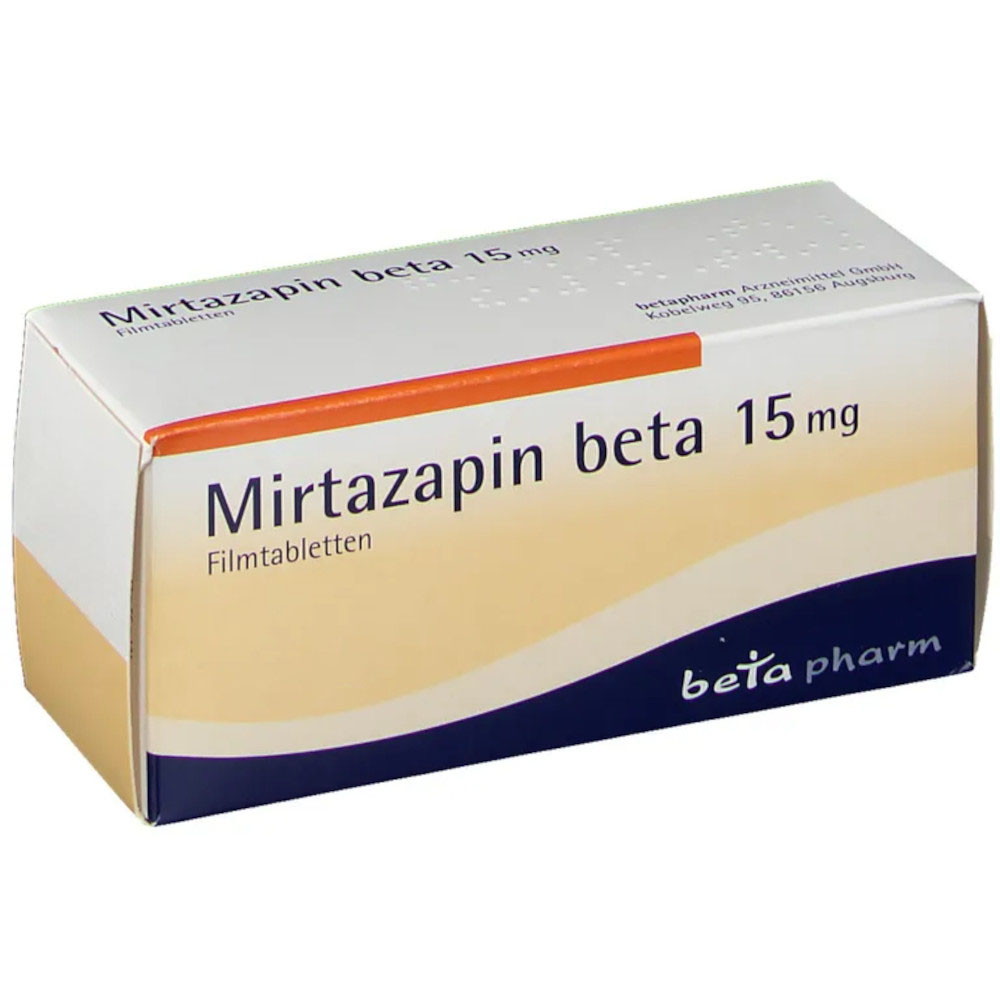 Mirtazapin beta 15mg 20 St Filmtabletten