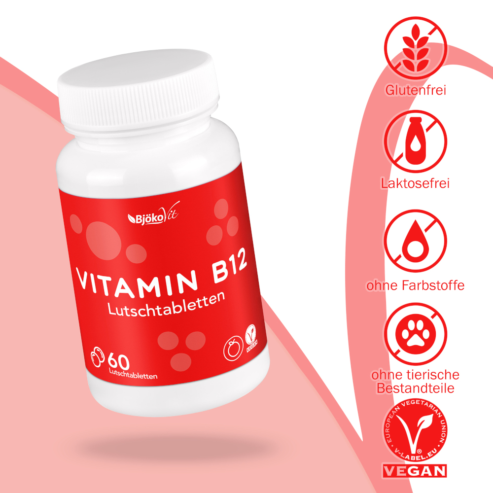 VITAMIN B12 vegan  60 St Lutschtabletten