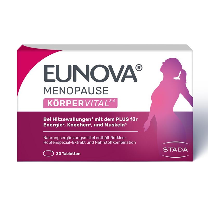 EUNOVA MENOPAUSE KÖRPER VITAL 30 St Tabletten