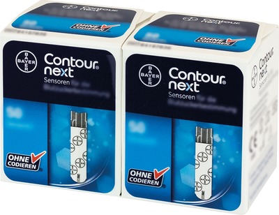 CONTOUR Next Sensoren Teststreifen 100 St Teststreifen