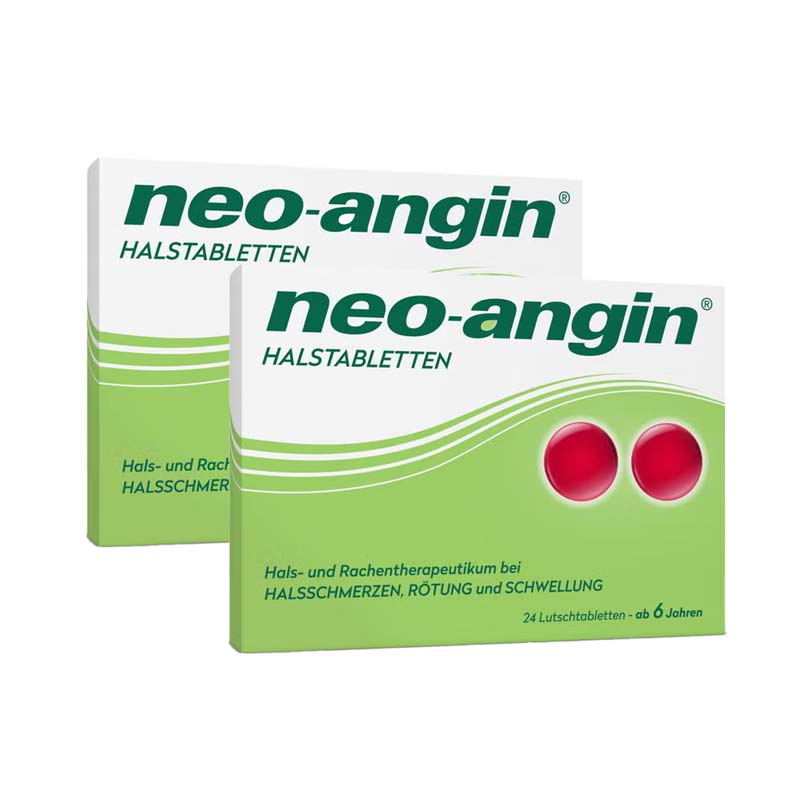 neo-angin Halstabletten Doppelpack 2X24 St Lutschtabletten