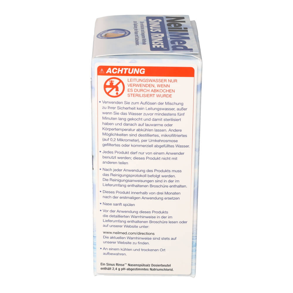 NeilMed SINUS RINSE Nasendusche 1 Packung Salz