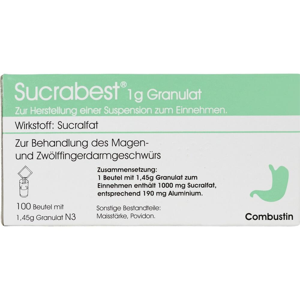 Sucrabest 1g 100 St Granulat