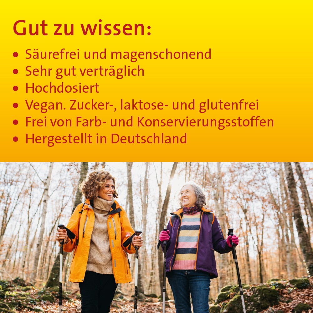VITAMIN C HEVERT 500 mg GEPUFFERT 60 St Kapseln