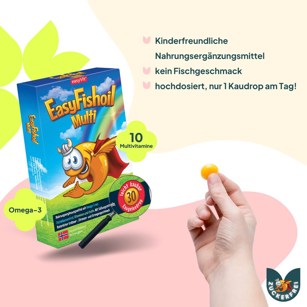 EasyFishoil Multi 30 St Kautabletten
