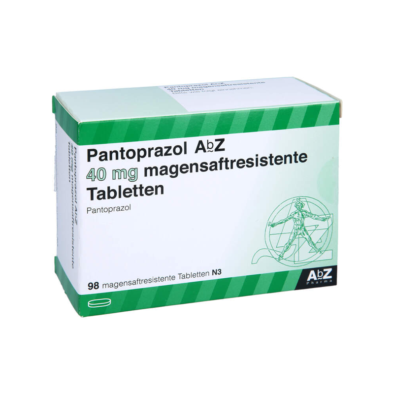 Pantoprazol AbZ 40mg 98 St Tabletten magensaftresistent