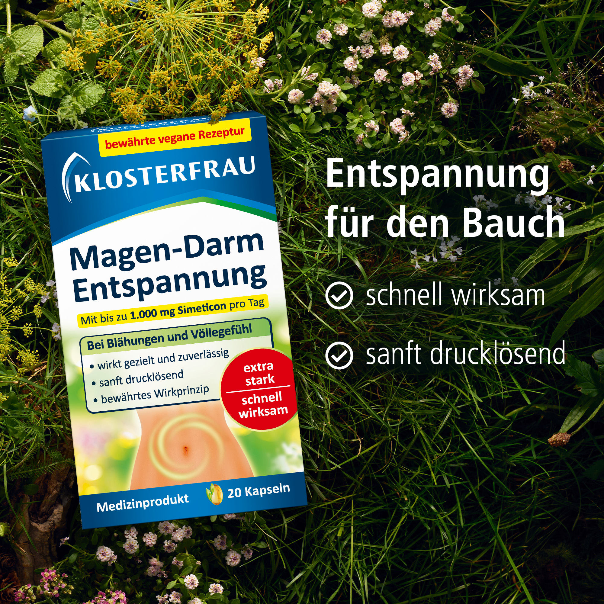 KLOSTERFRAU Magen-Darm Entspannung  20 St Kapseln