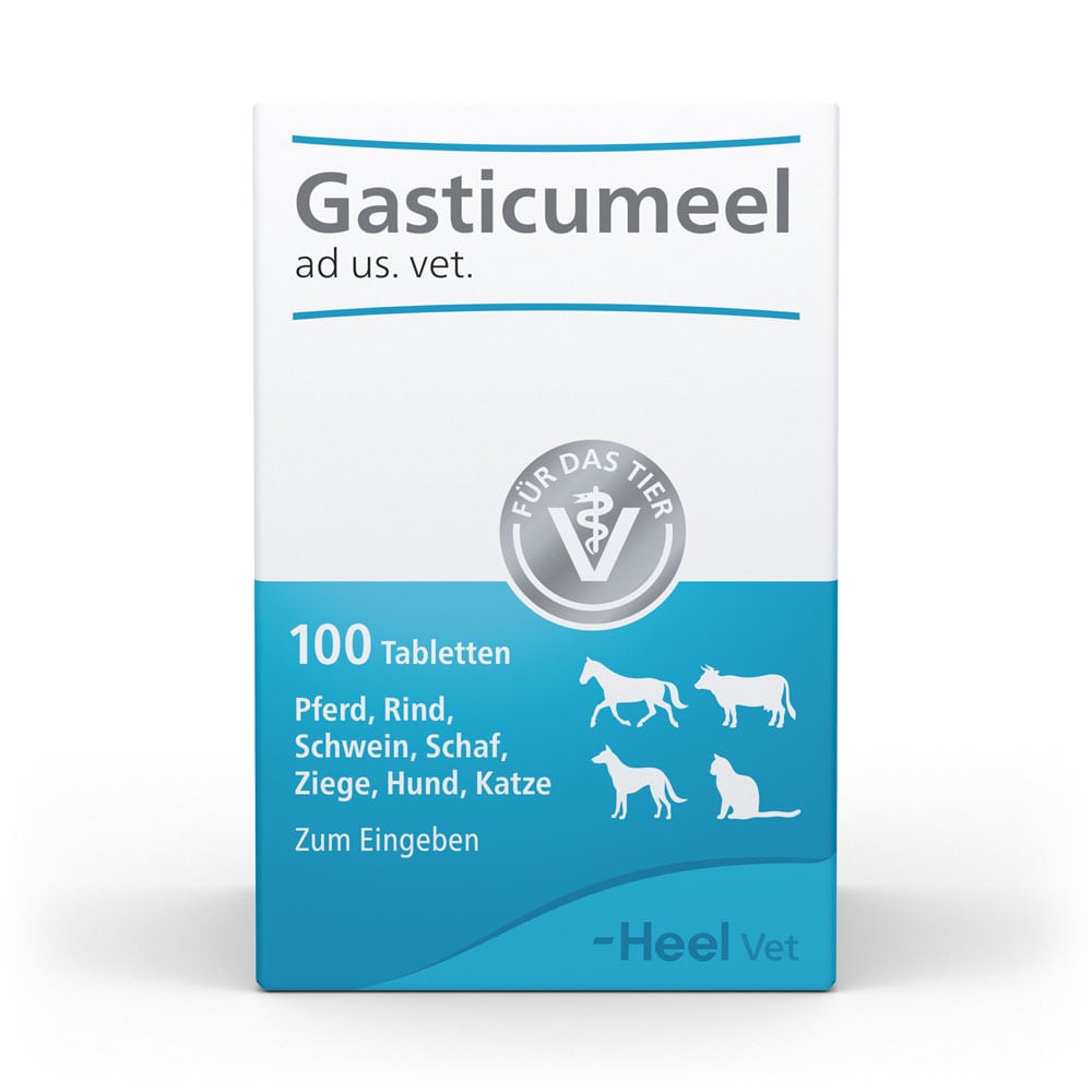 Gasticumeel ad us. vet. 100 St Tabletten