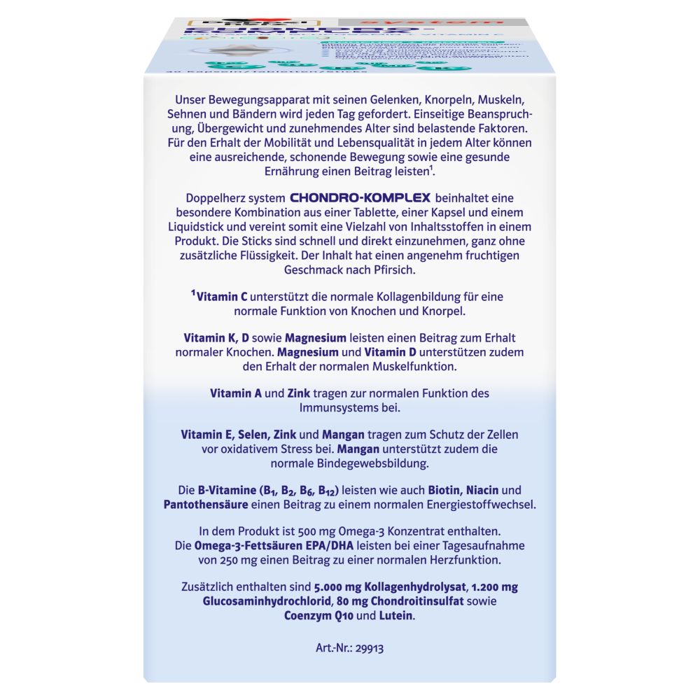 Doppelherz system CHONDRO-KOMPLEX 30 St Kombipackung