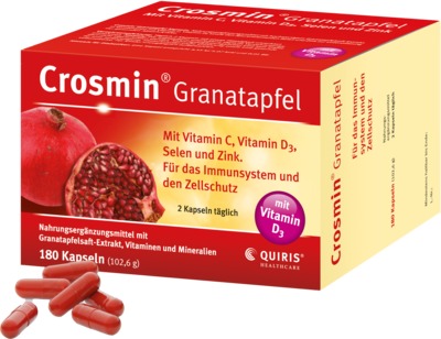 Crosmin Granatapfel 180 St Kapseln