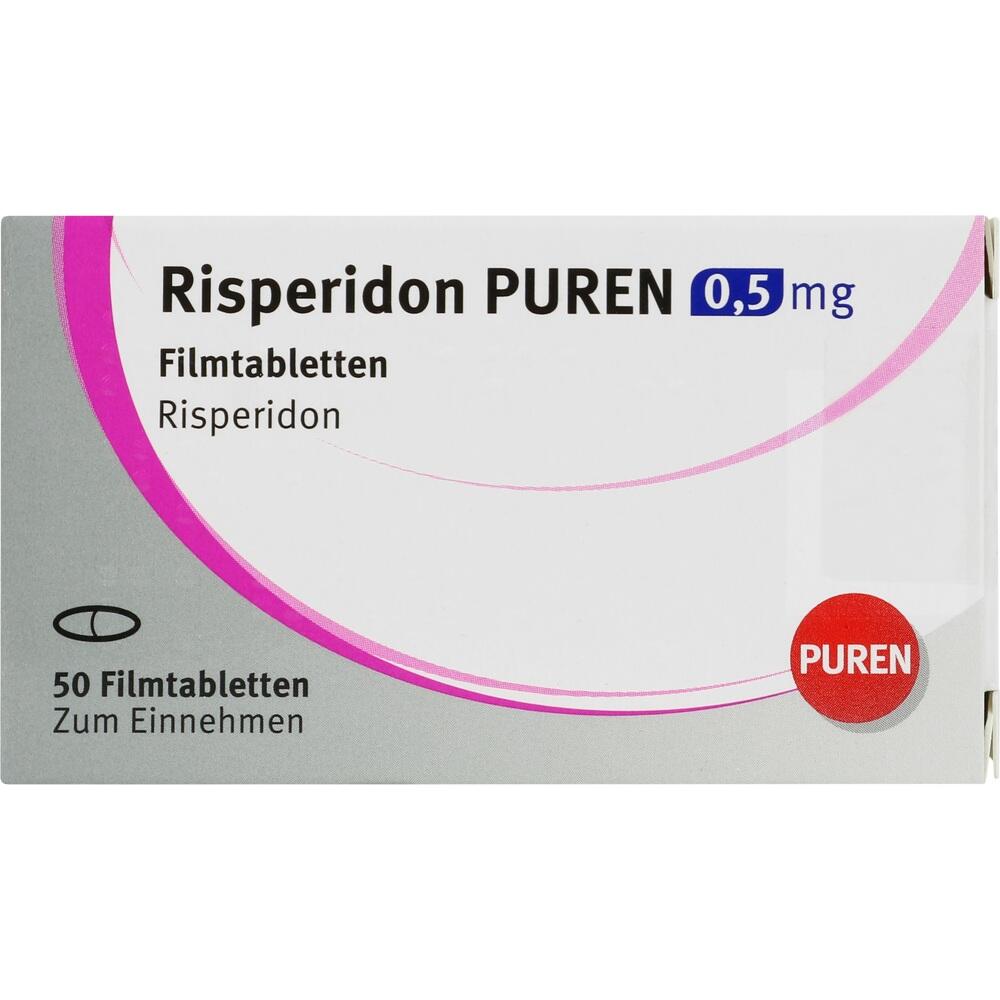 Risperidon PUREN 0,5mg 50 St Filmtabletten