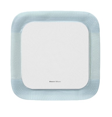 BIATAIN Silicone Schaumverband 15x15 cm 5 St Verband