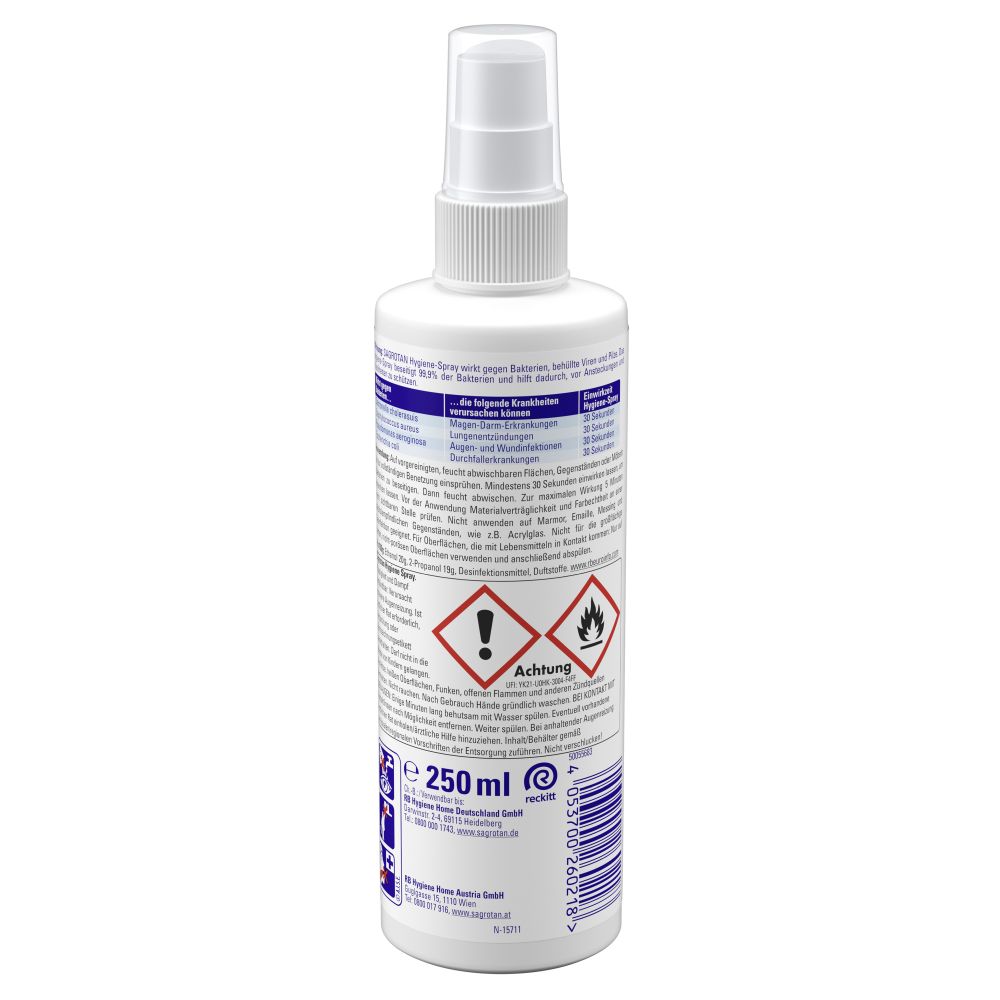 SAGROTAN Desinfektion Hygiene-Spray 250 ml Spray