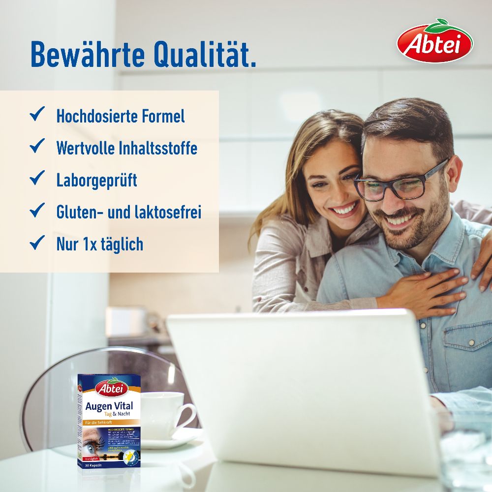 Abtei Augen Vital Tag & Nacht  30 St Kapseln