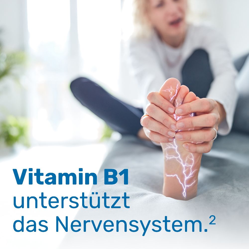 Glycowohl Vitamin B1 Thiamin 400 mg hochdosiert 200 St Kapseln