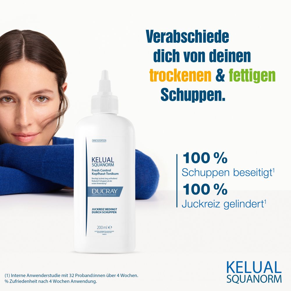DUCRAY KELUAL SQUANORM Kopfhaut-Tonikum 200 ml Lotion