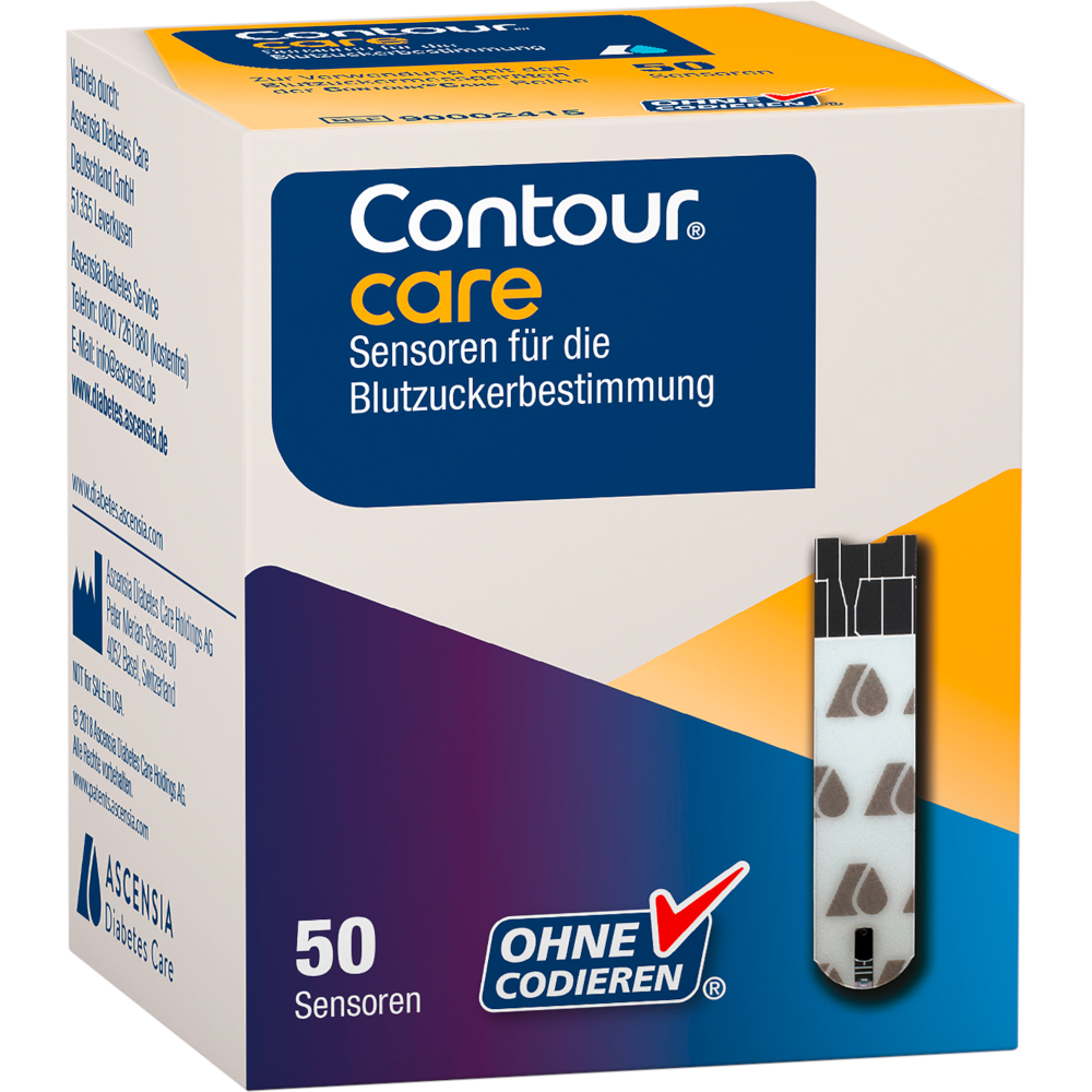 Countour Care Sensoren  50 St Teststreifen