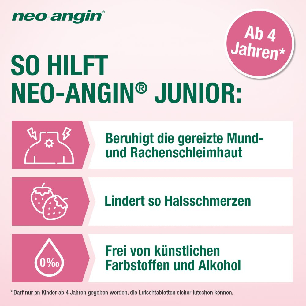 neo-angin Junior Halstabletten Doppelpack 2X24 St Lutschtabletten