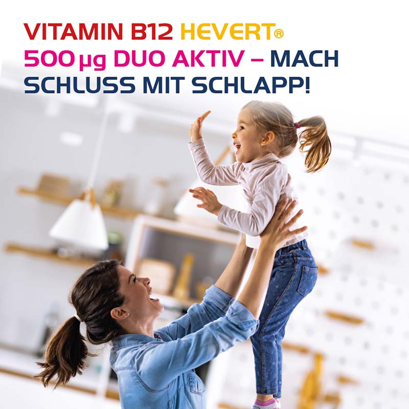 VITAMIN B12 HEVERT 500 MIKROGRAMM DUO AKTIV 180 St Lutschtabletten