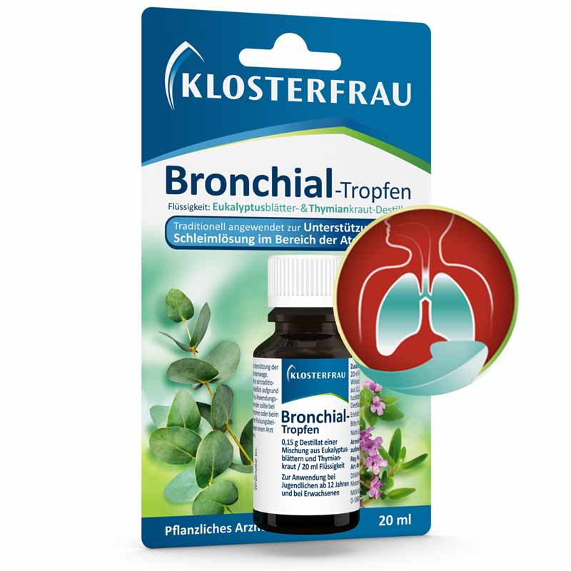 KLOSTERFRAU Bronchial-Tropfen 20 ml Tropfen