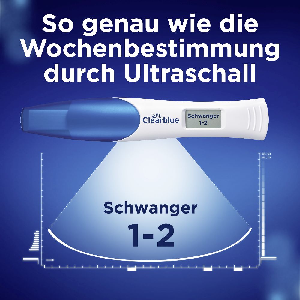 Clearblue Double-Check & Anzeige der Wochen 2 St Kombipackung