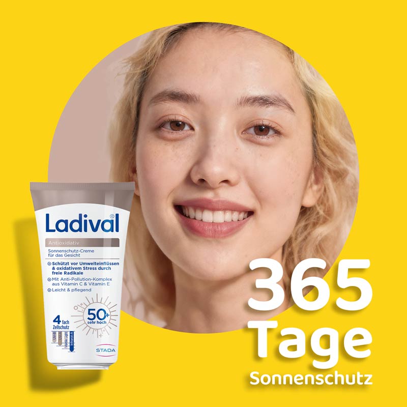 Ladival Antioxidativ Sonnenschutz-Creme Gesicht LSF 30 50 ml Creme