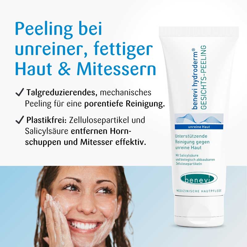 BENEVI Hydroderm Gesichts-Peeling 75 ml Gel