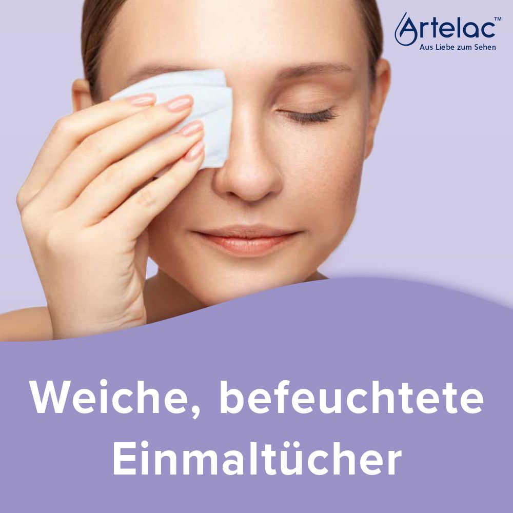 Artelac AUGEN PFLEGER 20 St Tücher