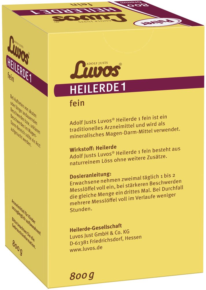 Luvos HEILERDE 1 fein 800 g Pulver