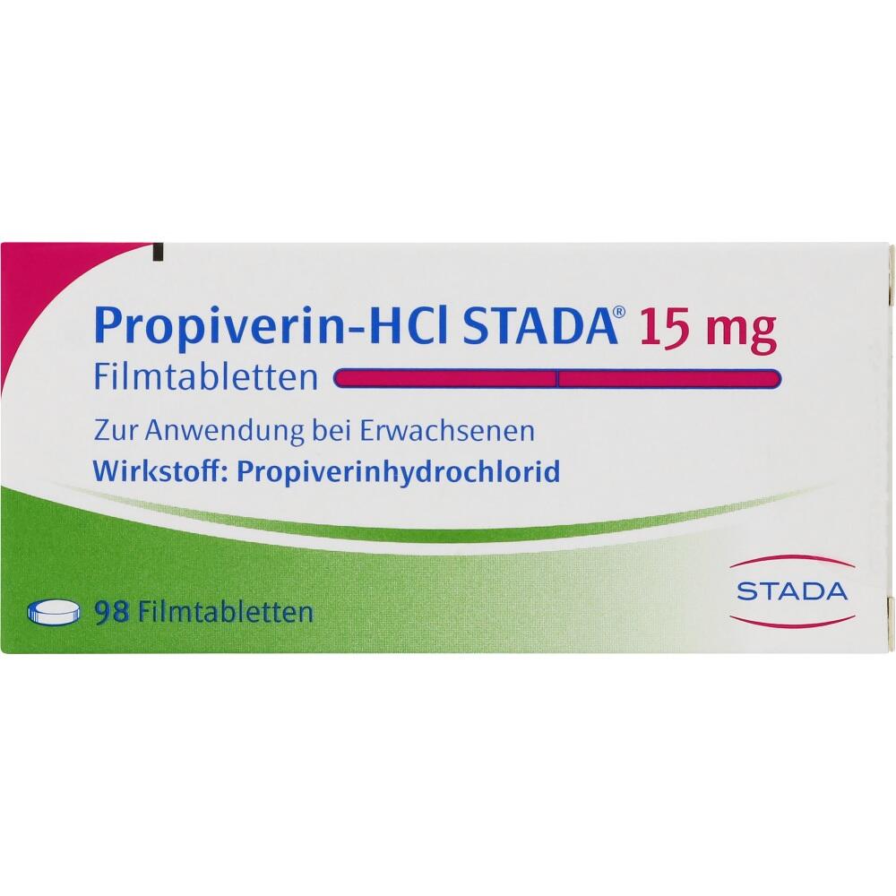 Propiverin HCl STADA 15 mg  98 St Filmtabletten