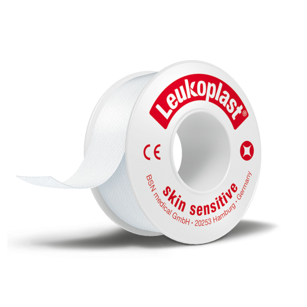 Leukoplast skin sensitive medizinisches Rollenpflaster 2,5 cm x 2,6 m 1 St Pflaster