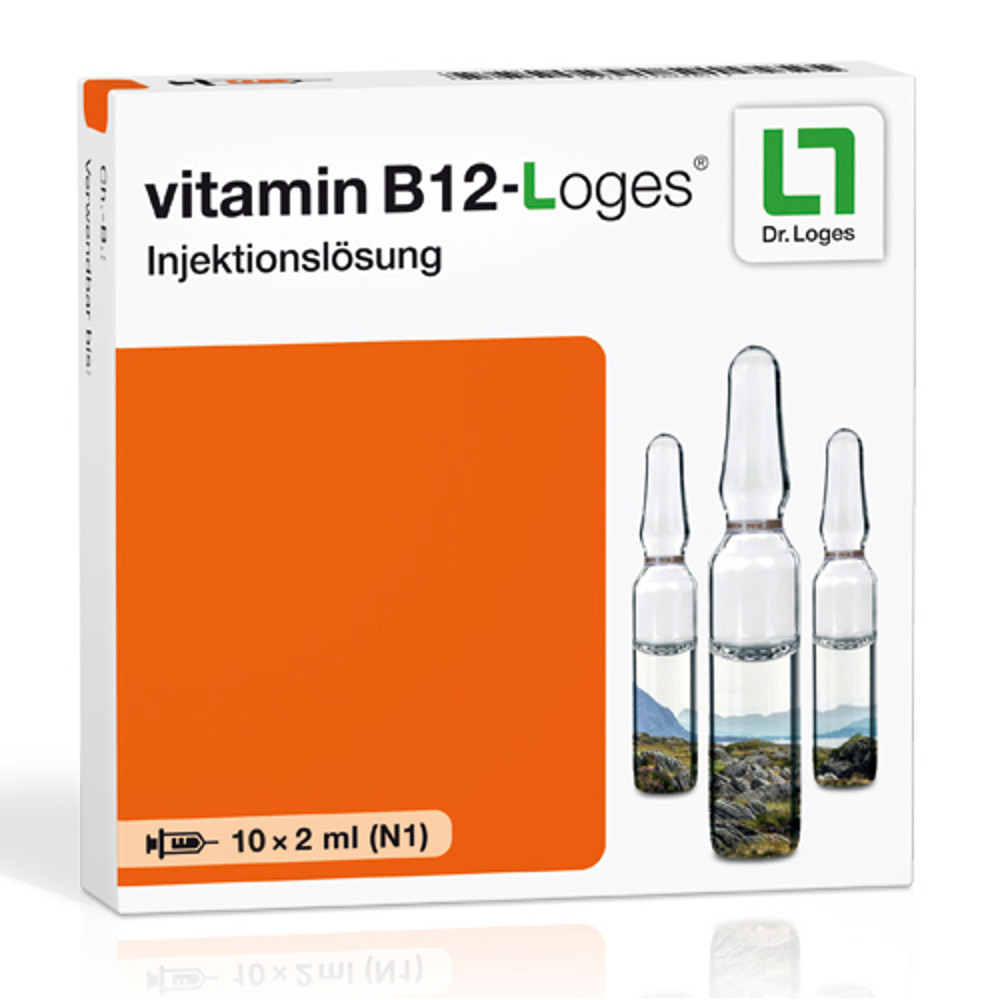 vitamin B12-Loges Injektionslösung 10X2 ml Injektionslösung