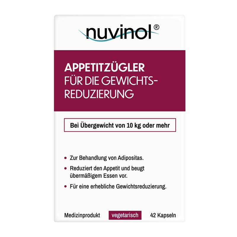 nuvinol APPETTITZÜGLER 42 St Kapseln