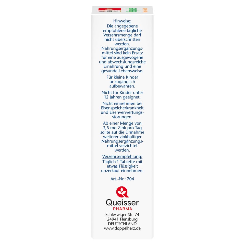 Doppelherz aktiv Vegetarier Vitamine + Mineralstoffe  30 St Tabletten