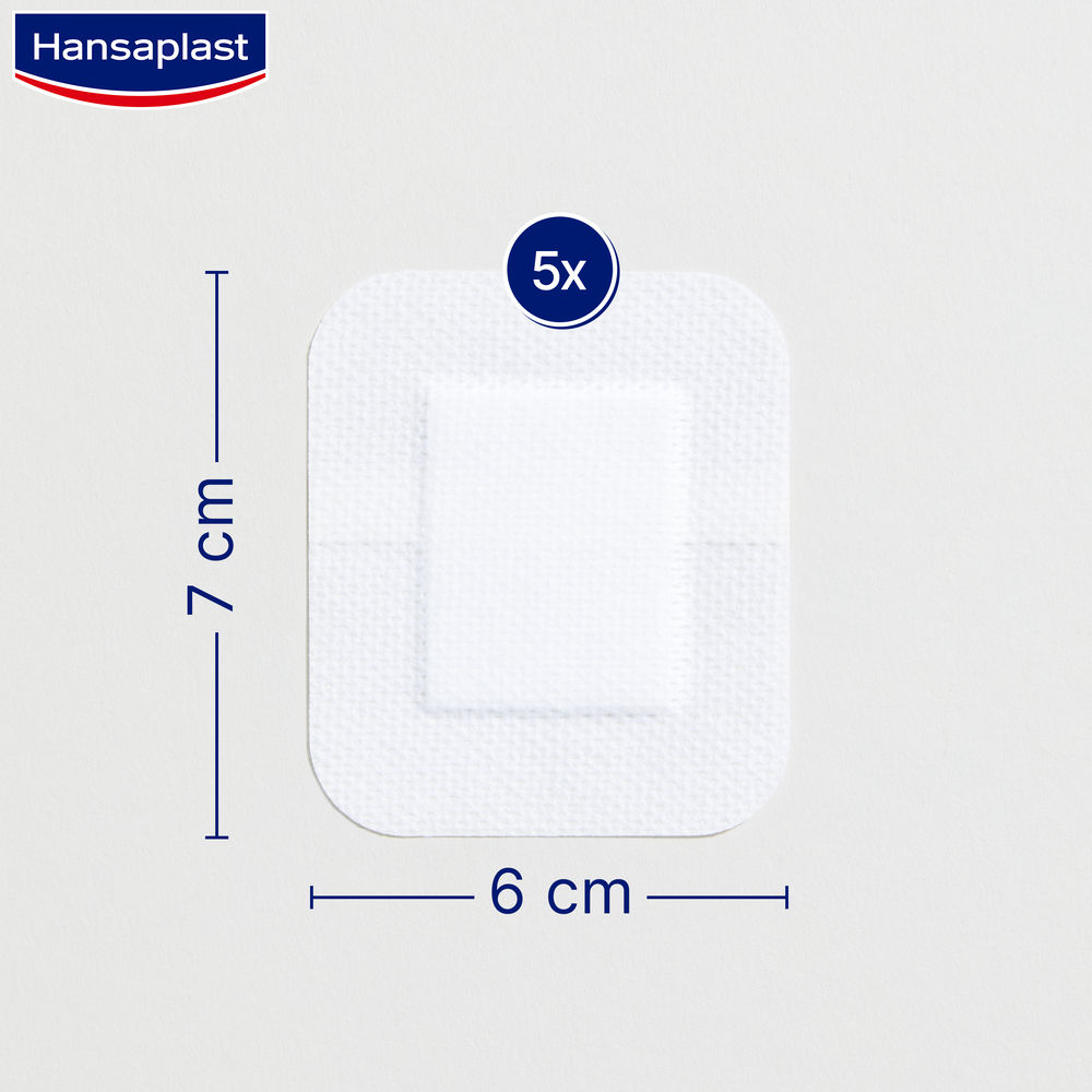 Hansaplast SENSITIVE XL 5 St Pflaster