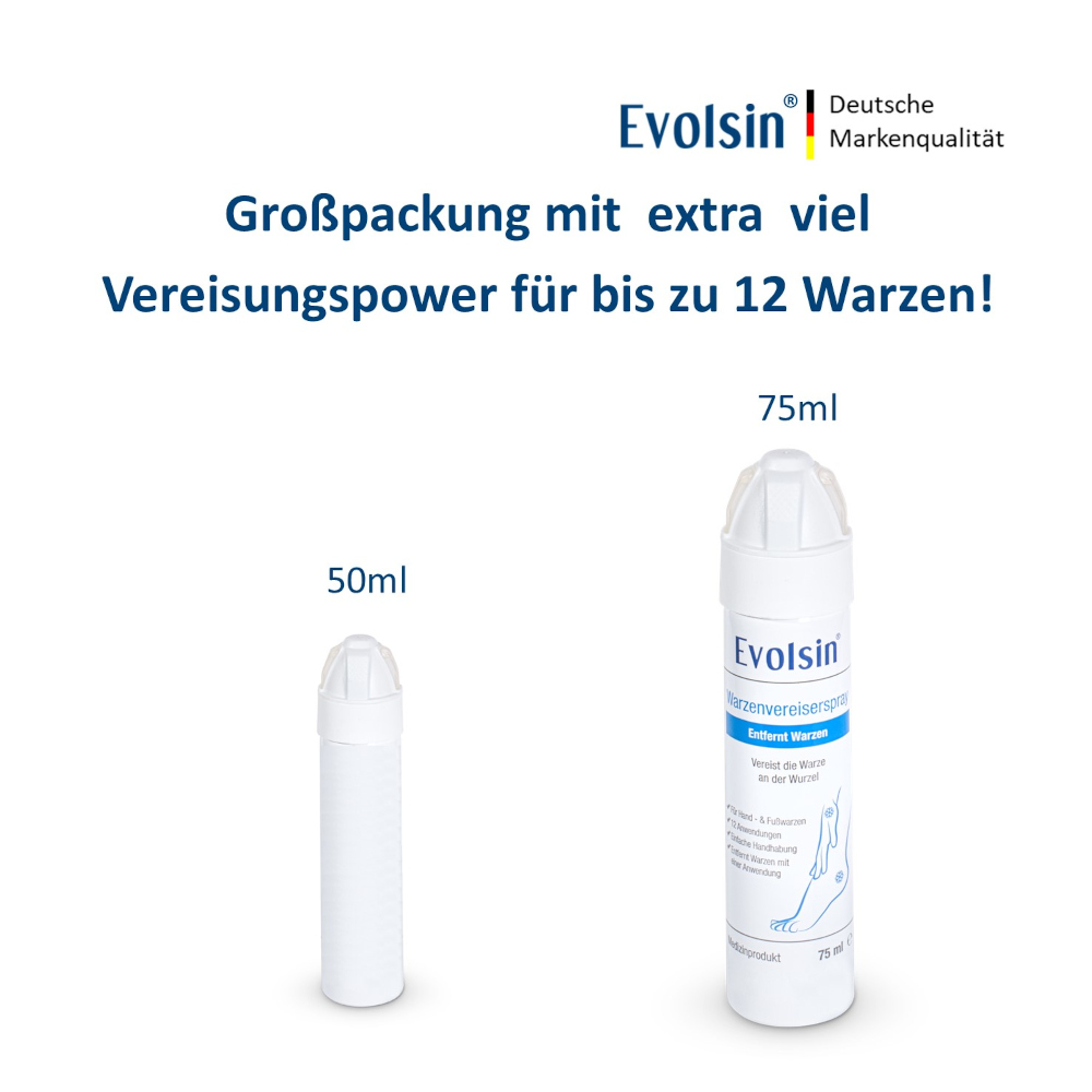 Evolsin Warzenvereiserspray 75 ml Spray