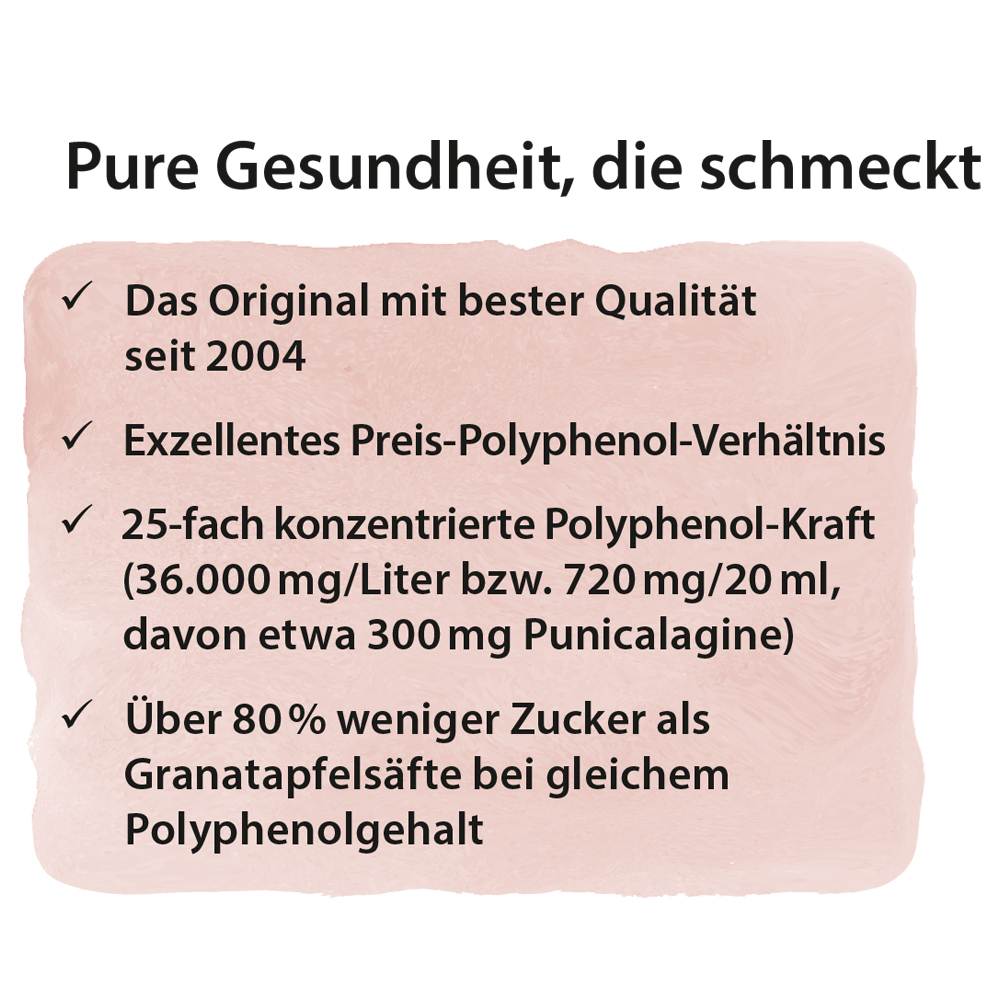 Dr. Jacob's Granatapfel-Elixier Original hochkonzentriert