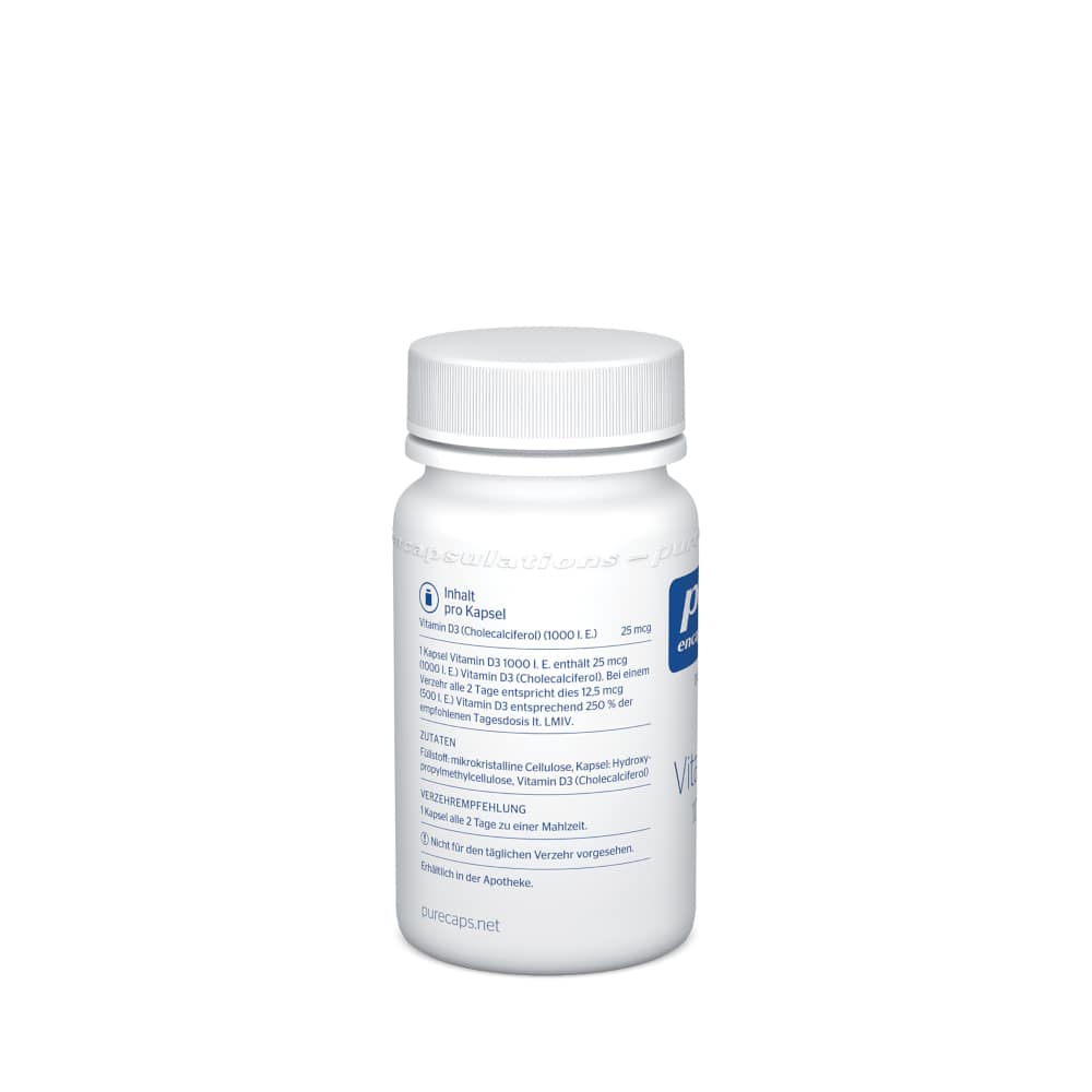 pure encapsulations Vitamin D3 1000 I.E. 60 St Kapseln