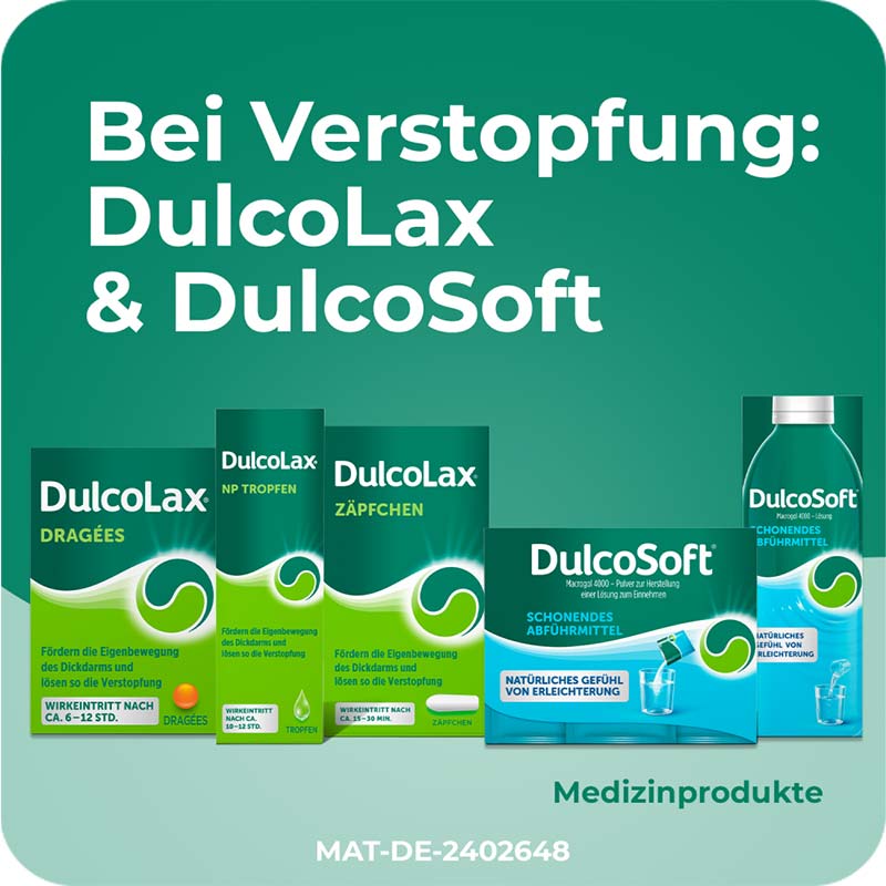 DulcoLax DRAGÉES - Abführmittel bei Verstopfung  100 St Tabletten magensaftresistent