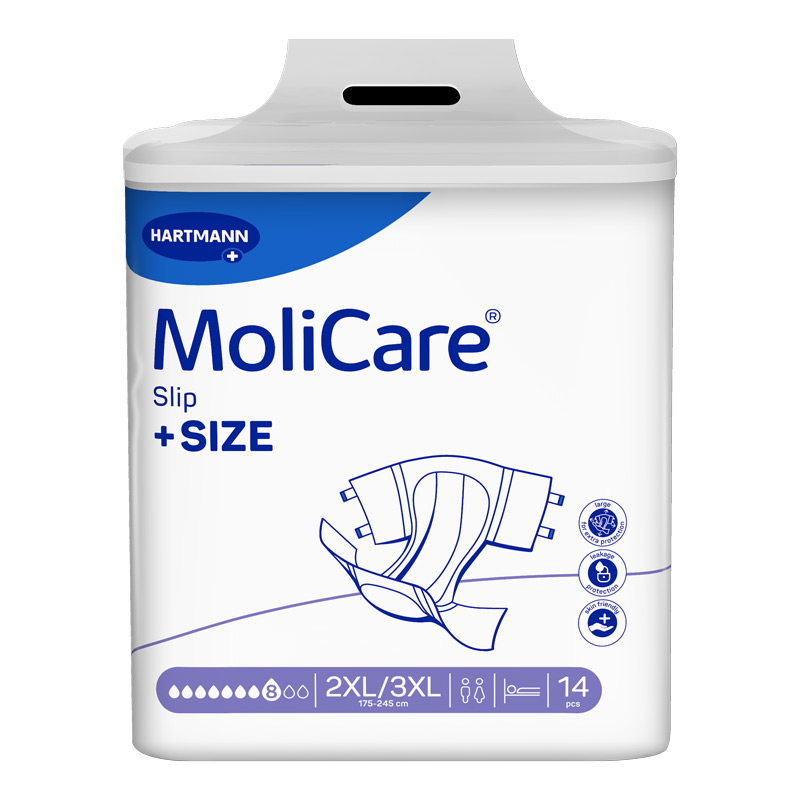 MoliCare Slip + SIZE 8 Tropfen 14 St