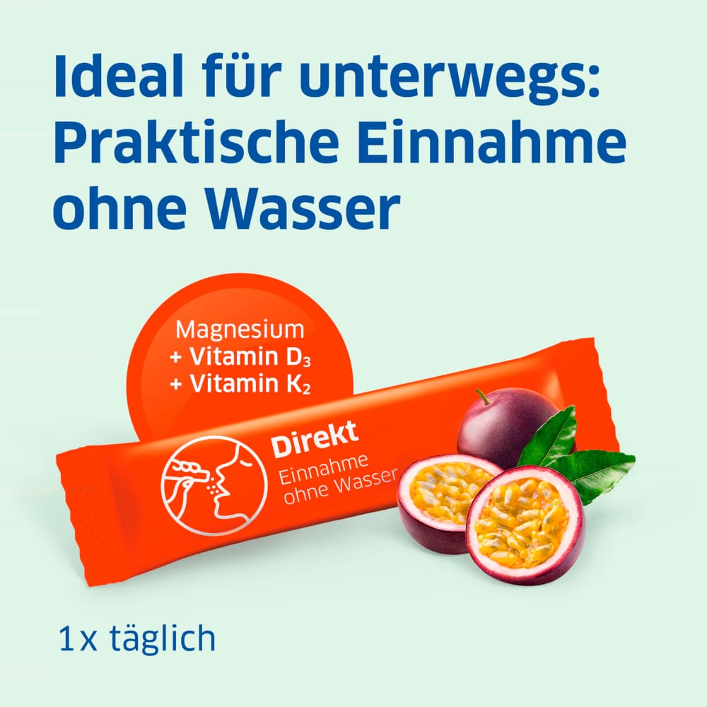 MAGNESIUM Diasporal Pro Muskeln + Knochen direkt 30 St Granulat